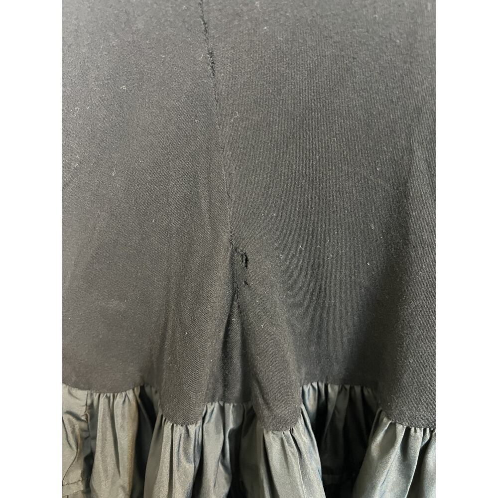 CO Tank Dress Womens XS Black Sleeveless Tiered Skirt Timeless Modern - Picture 5 of 13